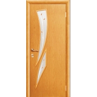 Дверь межкомнатная "С02ф" Орех Миланский